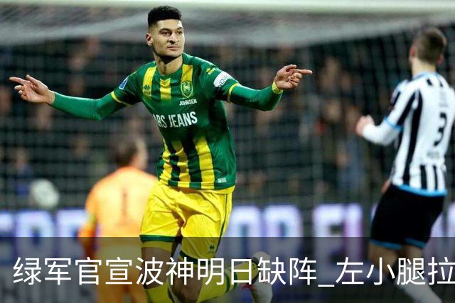 绿军官宣波神明日缺阵 左小腿拉伤或很快回归